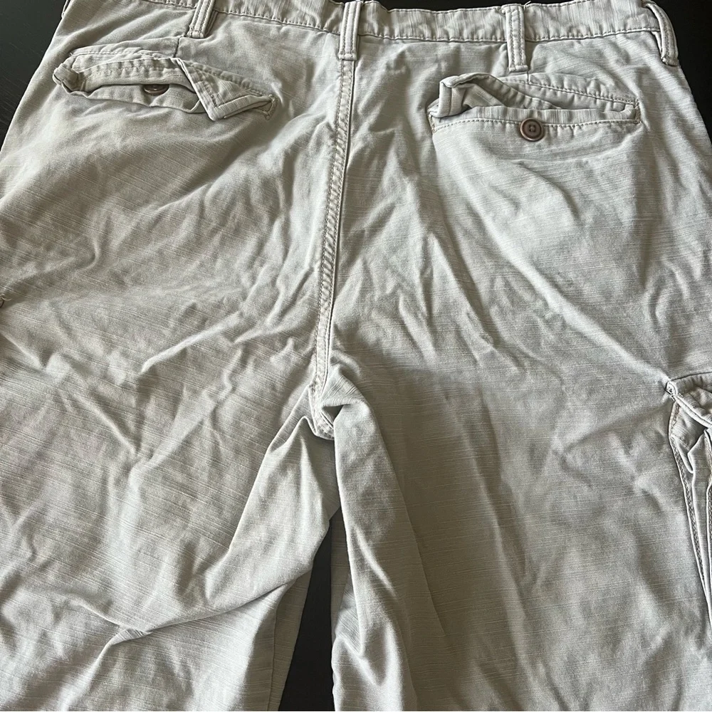 Amplify Men's Casual Cargo Shorts - khaki tan